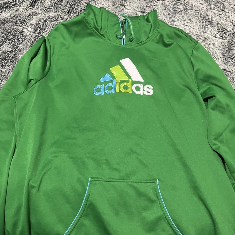 Adidas Hoodie, Green